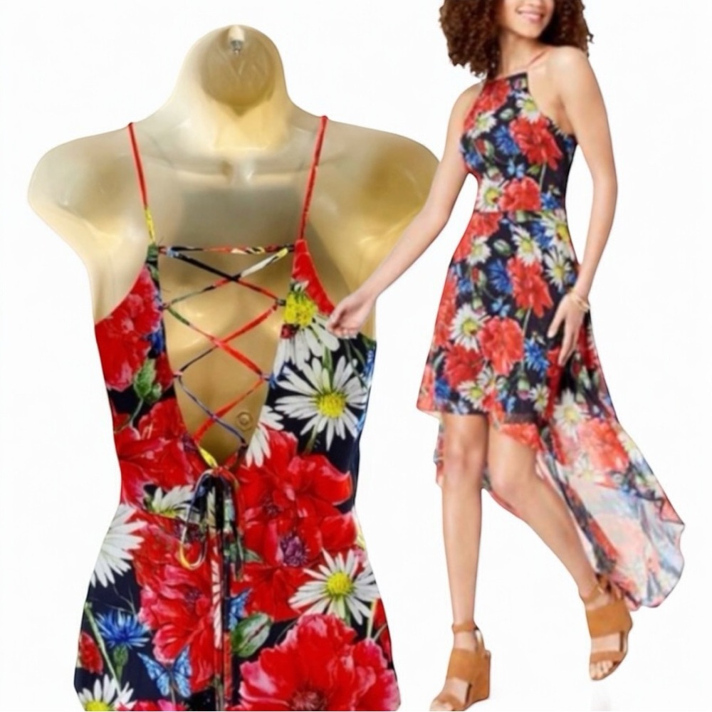 B. Darlin High-Low Floral Dress